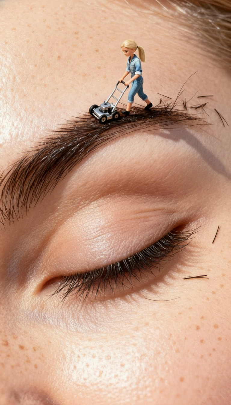 Beauty studio Cartoon Ad